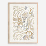 Shop Dreamy Geo I Art Print a painted abstract themed wall art print from The Print Emporium wall artwork collection - Buy Australian made fine art painting style poster and framed prints for the home and your interior decor room, TPE-PC-WL420-AP