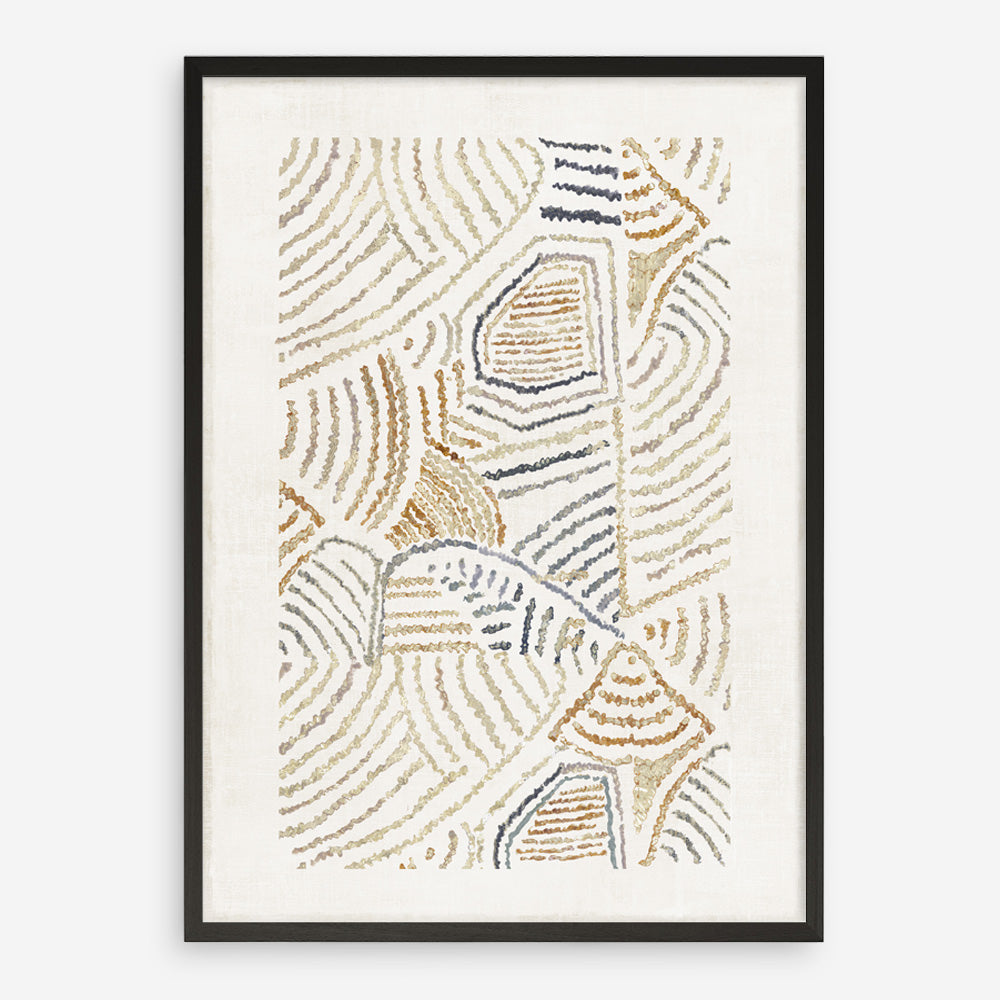 Shop Dreamy Geo I Art Print a painted abstract themed wall art print from The Print Emporium wall artwork collection - Buy Australian made fine art painting style poster and framed prints for the home and your interior decor room, TPE-PC-WL420-AP