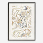 Shop Dreamy Geo I Art Print a painted abstract themed wall art print from The Print Emporium wall artwork collection - Buy Australian made fine art painting style poster and framed prints for the home and your interior decor room, TPE-PC-WL420-AP