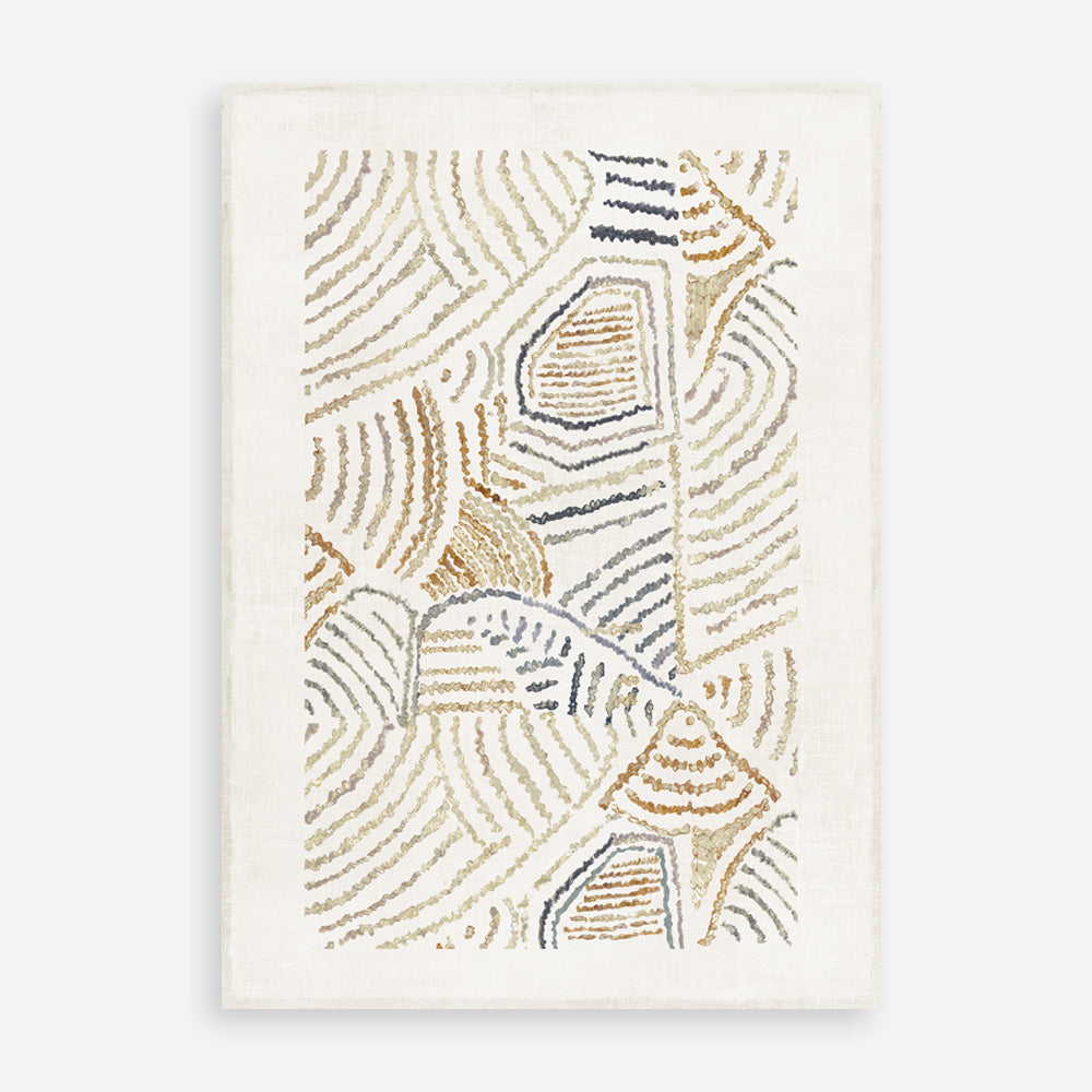 Shop Dreamy Geo I Art Print a painted abstract themed wall art print from The Print Emporium wall artwork collection - Buy Australian made fine art painting style poster and framed prints for the home and your interior decor room, TPE-PC-WL420-AP