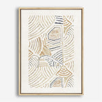 Shop Dreamy Geo I Canvas Print a painted abstract themed framed canvas wall art print from The Print Emporium artwork collection - Buy Australian made fine art painting style stretched canvas prints for the home and your interior decor space, TPE-PC-WL420-CA-35X46-NF