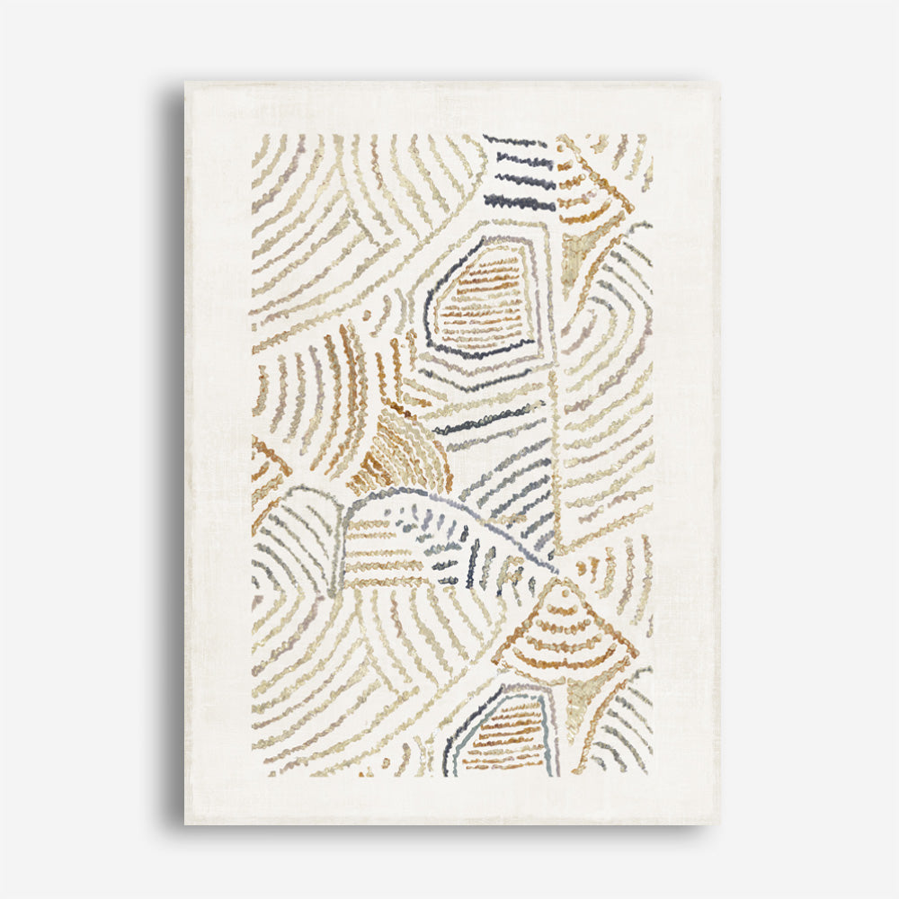 Shop Dreamy Geo I Canvas Print a painted abstract themed framed canvas wall art print from The Print Emporium artwork collection - Buy Australian made fine art painting style stretched canvas prints for the home and your interior decor space, TPE-PC-WL420-CA-35X46-NF