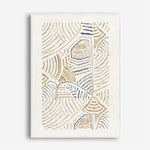 Shop Dreamy Geo I Canvas Print a painted abstract themed framed canvas wall art print from The Print Emporium artwork collection - Buy Australian made fine art painting style stretched canvas prints for the home and your interior decor space, TPE-PC-WL420-CA-35X46-NF