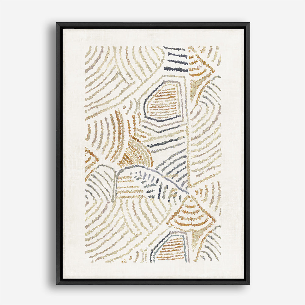 Shop Dreamy Geo I Canvas Print a painted abstract themed framed canvas wall art print from The Print Emporium artwork collection - Buy Australian made fine art painting style stretched canvas prints for the home and your interior decor space, TPE-PC-WL420-CA-35X46-NF