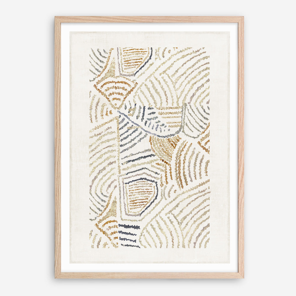 Shop Dreamy Geo II Art Print a painted abstract themed wall art print from The Print Emporium wall artwork collection - Buy Australian made fine art painting style poster and framed prints for the home and your interior decor room, TPE-PC-WL421-AP