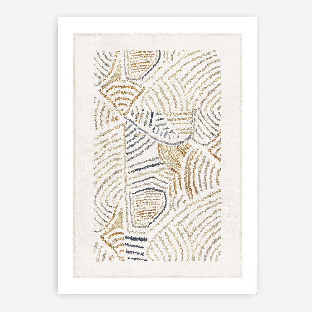 Shop Dreamy Geo II Art Print a painted abstract themed wall art print from The Print Emporium wall artwork collection - Buy Australian made fine art painting style poster and framed prints for the home and your interior decor room, TPE-PC-WL421-AP