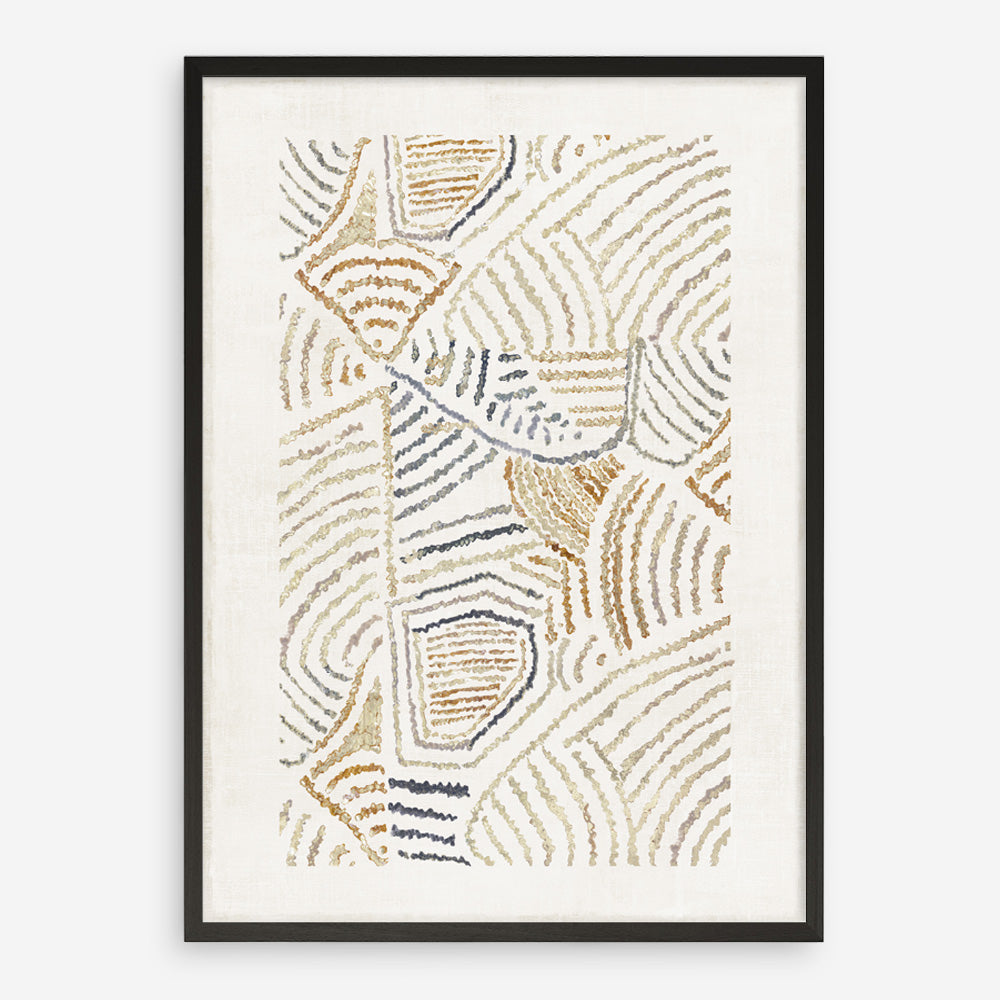 Shop Dreamy Geo II Art Print a painted abstract themed wall art print from The Print Emporium wall artwork collection - Buy Australian made fine art painting style poster and framed prints for the home and your interior decor room, TPE-PC-WL421-AP