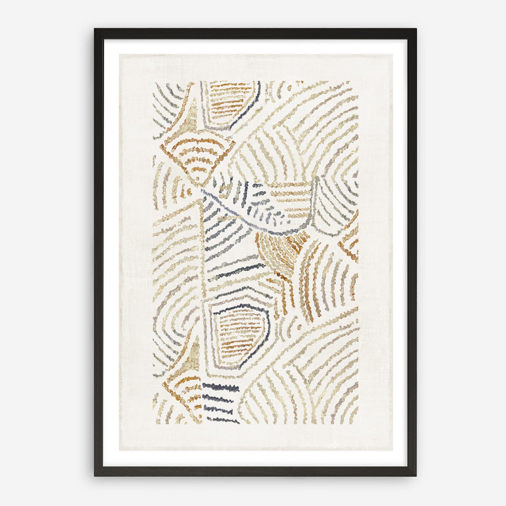 Shop Dreamy Geo II Art Print a painted abstract themed wall art print from The Print Emporium wall artwork collection - Buy Australian made fine art painting style poster and framed prints for the home and your interior decor room, TPE-PC-WL421-AP