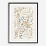 Shop Dreamy Geo II Art Print a painted abstract themed wall art print from The Print Emporium wall artwork collection - Buy Australian made fine art painting style poster and framed prints for the home and your interior decor room, TPE-PC-WL421-AP