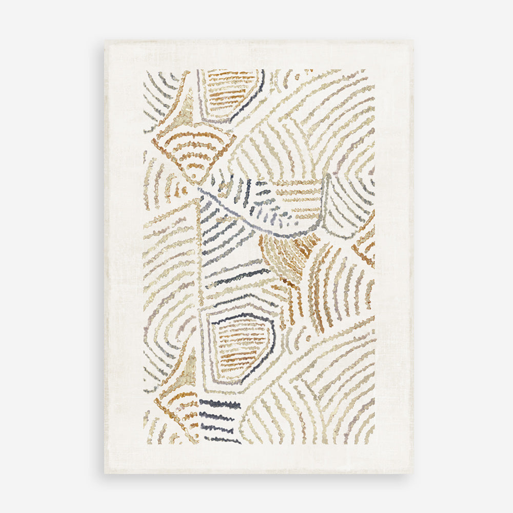 Shop Dreamy Geo II Art Print a painted abstract themed wall art print from The Print Emporium wall artwork collection - Buy Australian made fine art painting style poster and framed prints for the home and your interior decor room, TPE-PC-WL421-AP