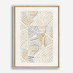 Shop Dreamy Geo II Canvas Print a painted abstract themed framed canvas wall art print from The Print Emporium artwork collection - Buy Australian made fine art painting style stretched canvas prints for the home and your interior decor space, TPE-PC-WL421-CA-35X46-NF