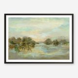 Shop Dreamy Lake Green Art Print a painted style wall art print from The Print Emporium wall artwork collection - Buy Australian made fine art painting style poster and framed prints for the home and your interior decor room, TPE-WA-33289-AP