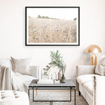 Shop Dried Flower Field Photo Art Print a coastal themed photography wall art print from The Print Emporium wall artwork collection - Buy Australian made fine art poster and framed prints for the home and your interior decor, TPE-919-AP