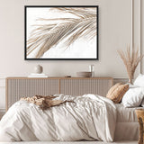 Shop Dried Palm Leaf I Photo Canvas Print a coastal themed photography framed stretched canvas print from The Print Emporium wall artwork collection - Buy Australian made prints for the home and your interior decor space, TPE-1234-CA-35X46-NF
