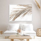 Shop Dried Palm Leaf I Photo Canvas Print a coastal themed photography framed stretched canvas print from The Print Emporium wall artwork collection - Buy Australian made prints for the home and your interior decor space, TPE-1234-CA-35X46-NF