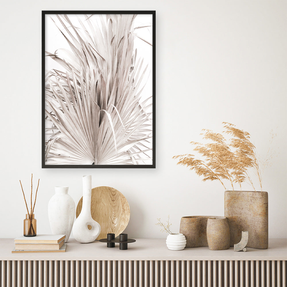 Shop Dried Palm Leaves III Photo Art Print a photography wall art print from The Print Emporium wall artwork collection - Buy Australian made fine art poster and framed prints for the home and your interior decor room, TPE-781-AP