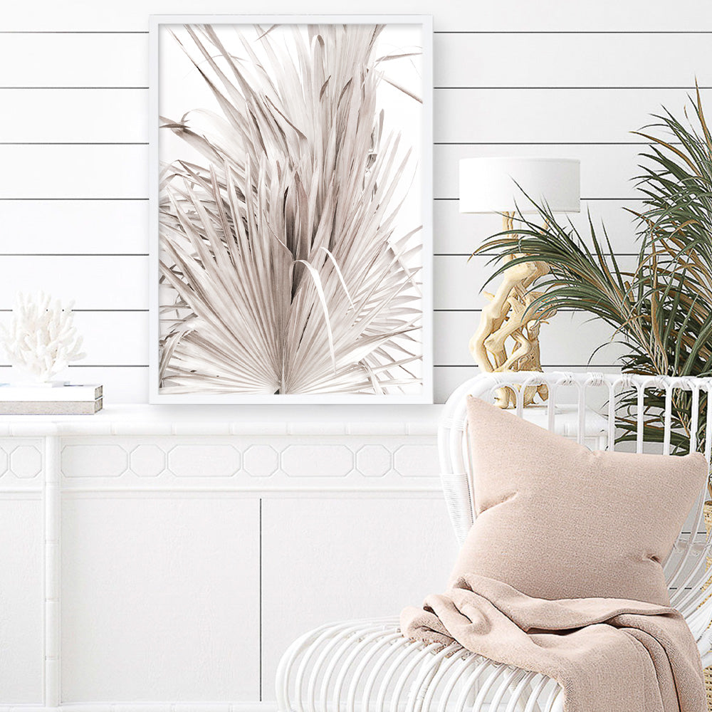 Shop Dried Palm Leaves III Photo Art Print a photography wall art print from The Print Emporium wall artwork collection - Buy Australian made fine art poster and framed prints for the home and your interior decor room, TPE-781-AP