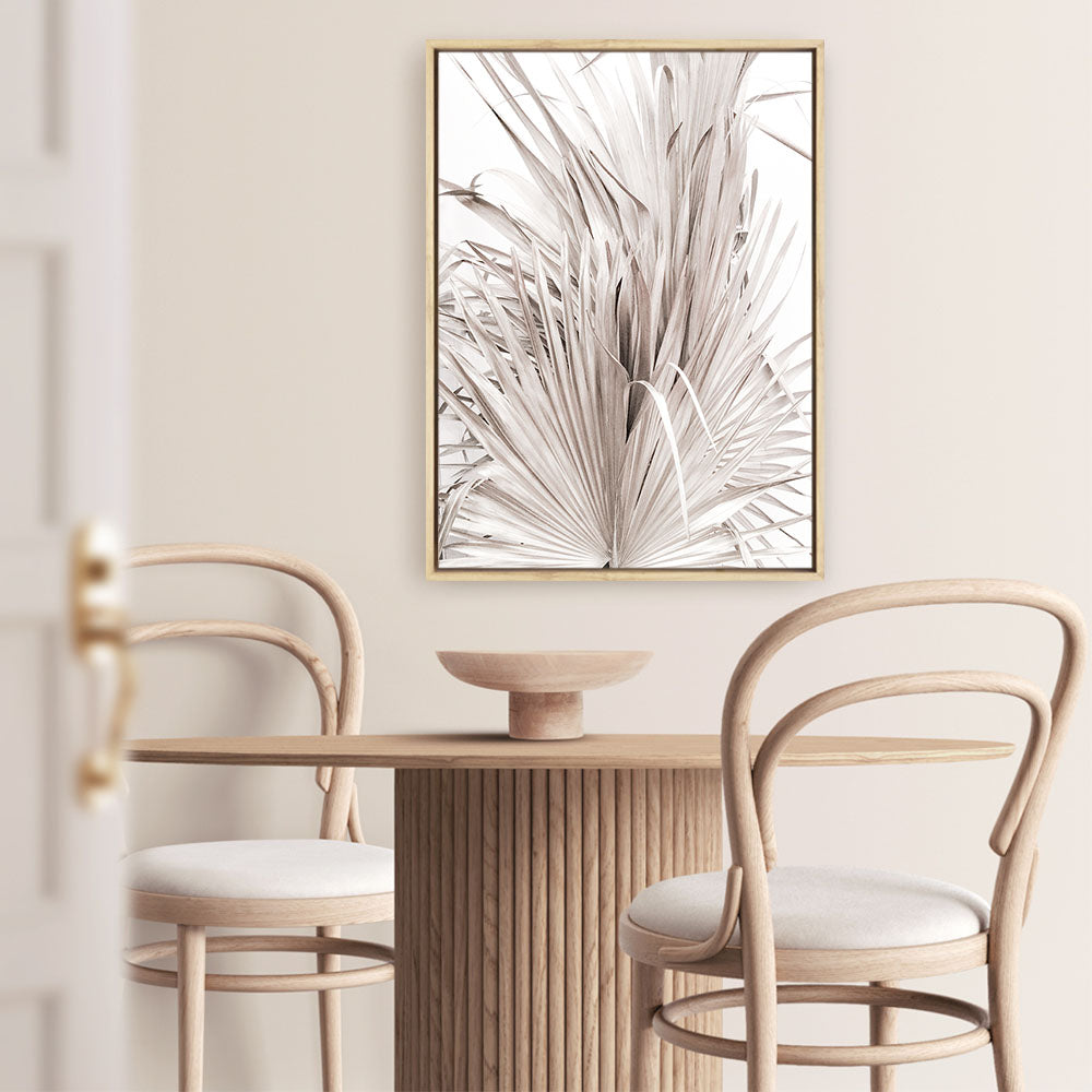 Shop Dried Palm Leaves III Photo Canvas Print a photography framed stretched canvas print from The Print Emporium wall artwork collection - Buy Australian made prints for the home and your interior decor space, TPE-781-CA-35X46-NF