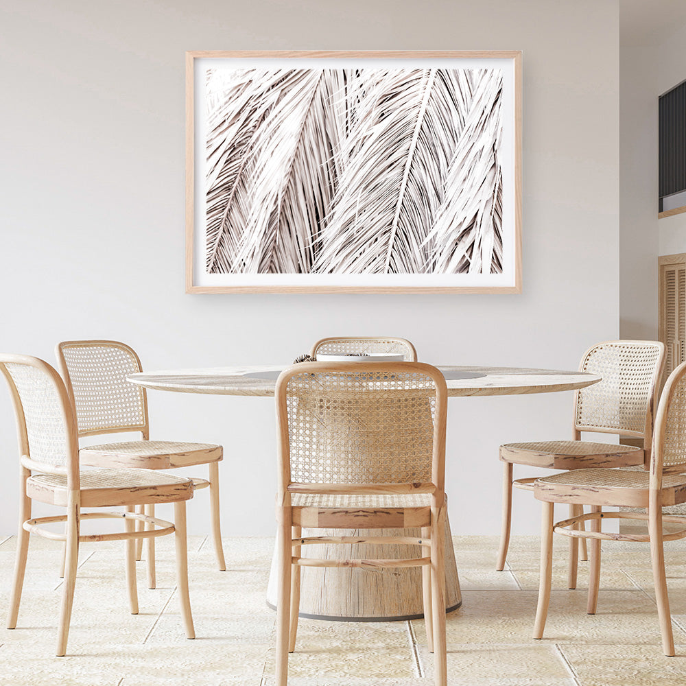 Shop Dried Palm Leaves Photo Art Print a photography wall art print from The Print Emporium wall artwork collection - Buy Australian made fine art poster and framed prints for the home and your interior decor room, TPE-701-AP