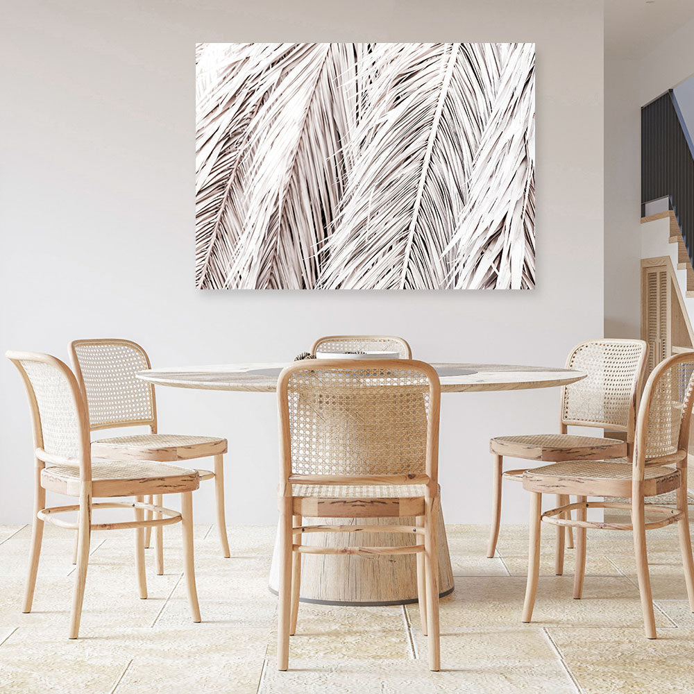 Shop Dried Palm Leaves Photo Canvas Print a photography framed stretched canvas print from The Print Emporium wall artwork collection - Buy Australian made prints for the home and your interior decor space, TPE-701-CA-35X46-NF