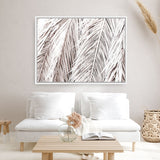 Shop Dried Palm Leaves Photo Canvas Print a photography framed stretched canvas print from The Print Emporium wall artwork collection - Buy Australian made prints for the home and your interior decor space, TPE-701-CA-35X46-NF