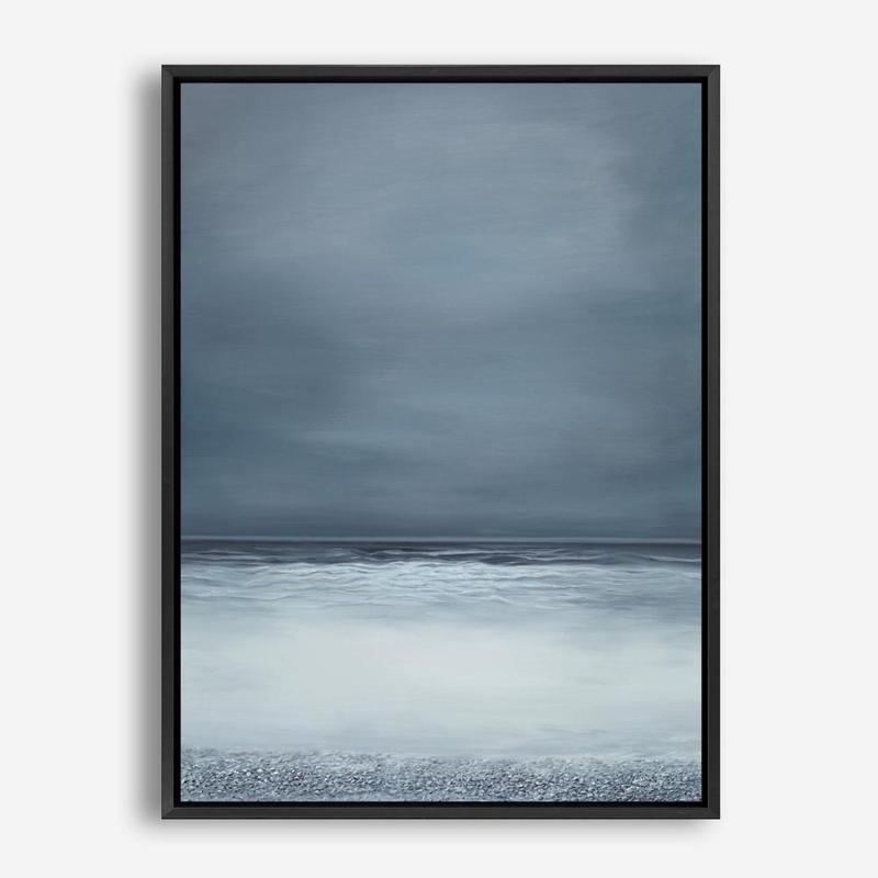 Shop Dusk Horizon I Canvas Print a coastal themed painted framed canvas wall art print from The Print Emporium artwork collection - Buy Australian made fine art painting style stretched canvas prints for the home and your interior decor space, TPE-420-CA-35X46-NF