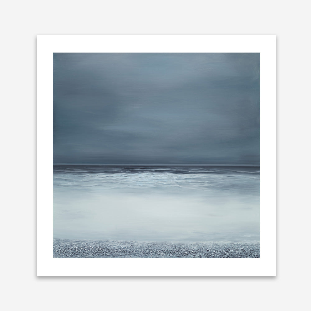 Shop Dusk Horizon I (Square) Art Print a coastal themed painted wall art print from The Print Emporium wall artwork collection - Buy Australian made fine art painting style poster and framed prints for the home and your interior decor room, TPE-419-AP