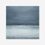 Shop Dusk Horizon I (Square) Canvas Print a coastal themed painted framed canvas wall art print from The Print Emporium artwork collection - Buy Australian made fine art painting style stretched canvas prints for the home and your interior decor space, TPE-419-CA-40X40-NF