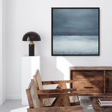 Shop Dusk Horizon I (Square) Canvas Print a coastal themed painted framed canvas wall art print from The Print Emporium artwork collection - Buy Australian made fine art painting style stretched canvas prints for the home and your interior decor space, TPE-419-CA-40X40-NF