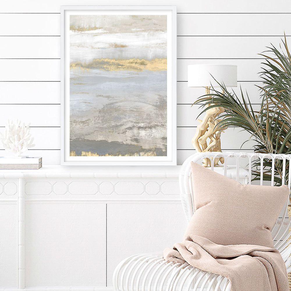 Shop Dusk Till Dawn Art Print a painted abstract themed wall art print from The Print Emporium wall artwork collection - Buy Australian made fine art painting style poster and framed prints for the home and your interior decor room, TPE-PC-EZ596-AP