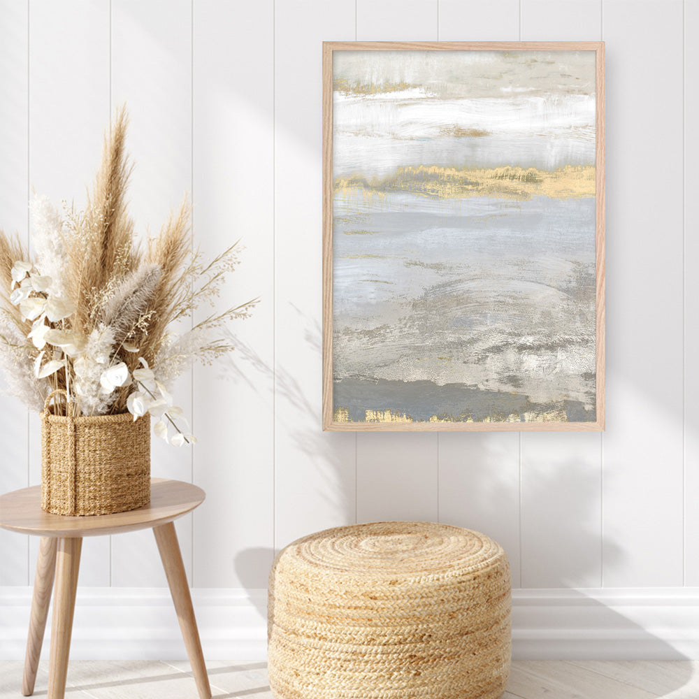 Shop Dusk Till Dawn Art Print a painted abstract themed wall art print from The Print Emporium wall artwork collection - Buy Australian made fine art painting style poster and framed prints for the home and your interior decor room, TPE-PC-EZ596-AP