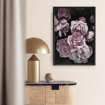Shop Dusty Pink Roses Art Print a floral themed painted wall art print from The Print Emporium wall artwork collection - Buy Australian made fine art painting style poster and framed prints for the home and your interior decor room, TPE-018-AP