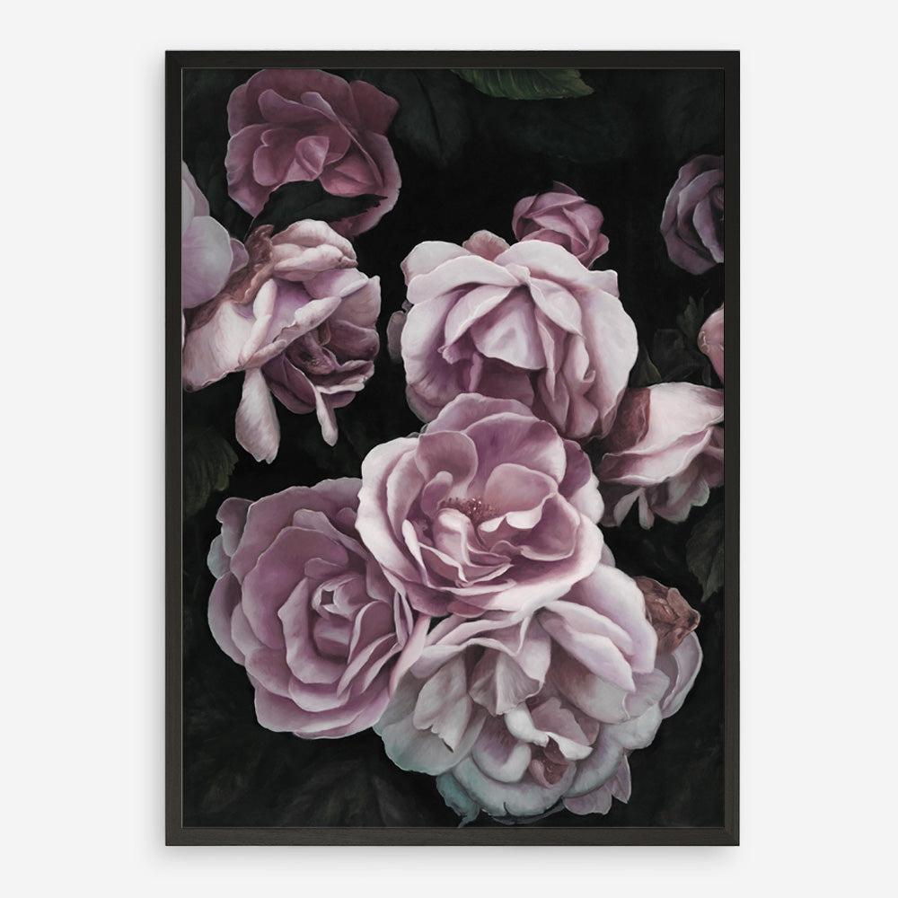 Shop Dusty Pink Roses Art Print a floral themed painted wall art print from The Print Emporium wall artwork collection - Buy Australian made fine art painting style poster and framed prints for the home and your interior decor room, TPE-018-AP