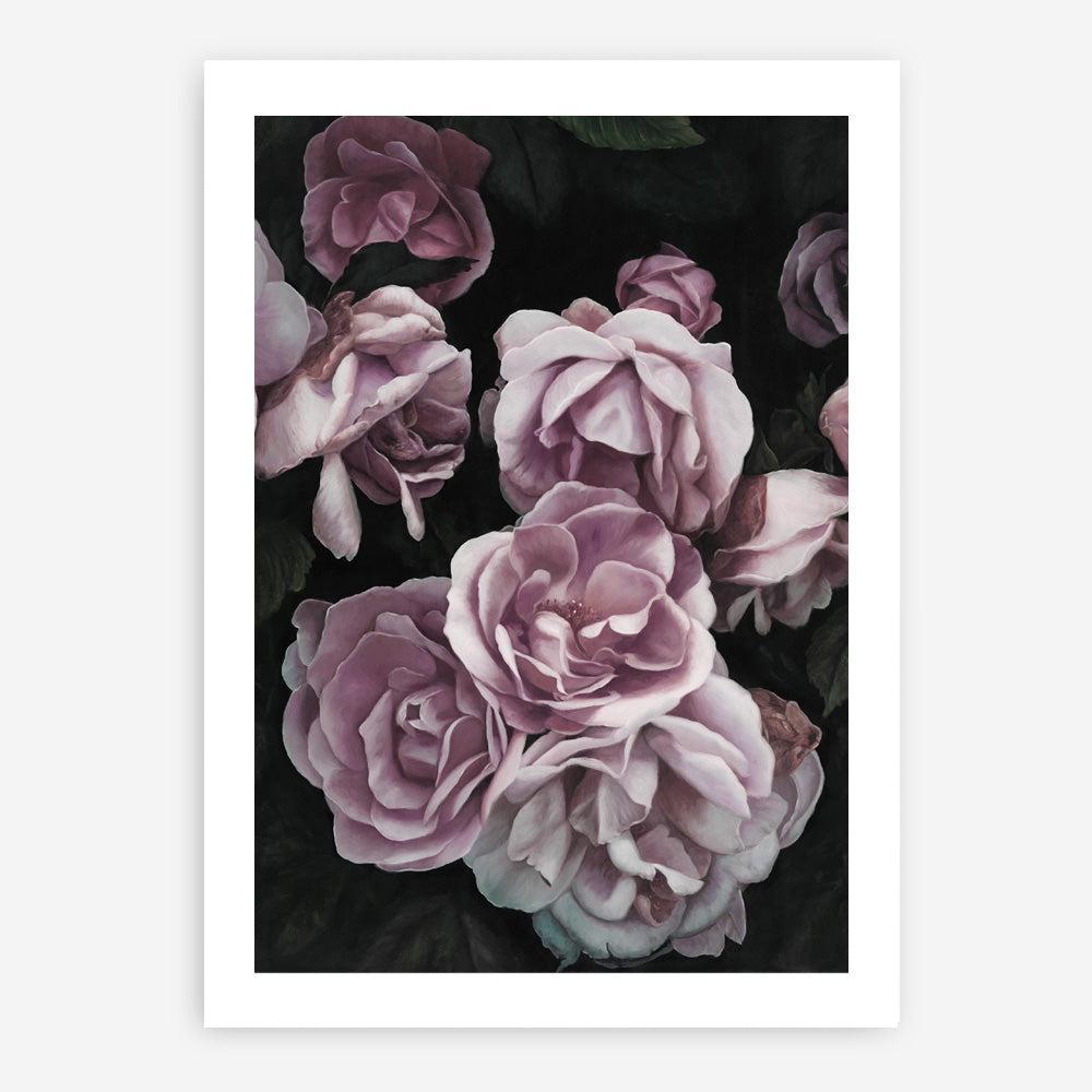 Shop Dusty Pink Roses Art Print a floral themed painted wall art print from The Print Emporium wall artwork collection - Buy Australian made fine art painting style poster and framed prints for the home and your interior decor room, TPE-018-AP