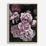 Shop Dusty Pink Roses Canvas Print a floral themed painted framed canvas wall art print from The Print Emporium artwork collection - Buy Australian made fine art painting style stretched canvas prints for the home and your interior decor space, TPE-018-CA-35X46-NF