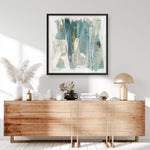 Shop Early Sunrise (Square) Art Print a painted abstract themed wall art print from The Print Emporium wall artwork collection - Buy Australian made fine art painting style poster and framed prints for the home and your interior decor room, TPE-PC-BC049-AP