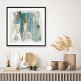Shop Early Sunrise (Square) Art Print a painted abstract themed wall art print from The Print Emporium wall artwork collection - Buy Australian made fine art painting style poster and framed prints for the home and your interior decor room, TPE-PC-BC049-AP