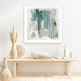 Shop Early Sunrise (Square) Art Print a painted abstract themed wall art print from The Print Emporium wall artwork collection - Buy Australian made fine art painting style poster and framed prints for the home and your interior decor room, TPE-PC-BC049-AP