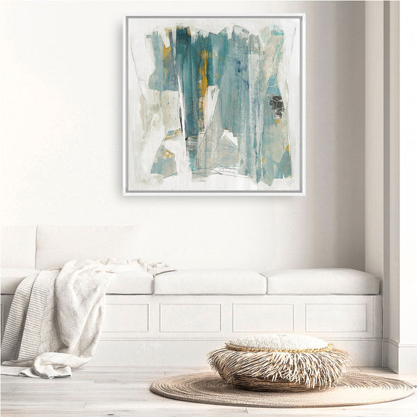 Shop Early Sunrise (Square) Canvas Print a painted abstract themed framed canvas wall art print from The Print Emporium artwork collection - Buy Australian made fine art painting style stretched canvas prints for the home and your interior decor space, TPE-PC-BC049-CA-40X40-NF