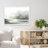 Shop Ebb Art Print a painted abstract themed wall art print from The Print Emporium wall artwork collection - Buy Australian made fine art painting style poster and framed prints for the home and your interior decor room, TPE-DH-347-AP