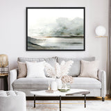 Shop Ebb Canvas Print a painted abstract themed framed canvas wall art print from The Print Emporium artwork collection - Buy Australian made fine art painting style stretched canvas prints for the home and your interior decor space, TPE-DH-347-CA-35X46-NF