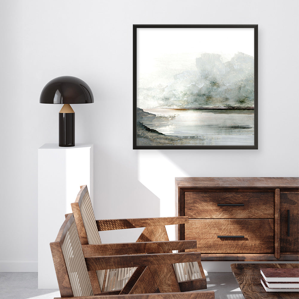 Shop Ebb (Square) Art Print a painted abstract themed wall art print from The Print Emporium wall artwork collection - Buy Australian made fine art painting style poster and framed prints for the home and your interior decor room, TPE-DH-156-AP