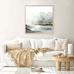 Shop Ebb (Square) Art Print a painted abstract themed wall art print from The Print Emporium wall artwork collection - Buy Australian made fine art painting style poster and framed prints for the home and your interior decor room, TPE-DH-156-AP