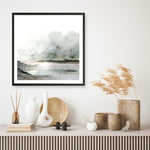 Shop Ebb (Square) Art Print a painted abstract themed wall art print from The Print Emporium wall artwork collection - Buy Australian made fine art painting style poster and framed prints for the home and your interior decor room, TPE-DH-156-AP