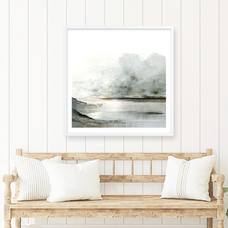 Shop Ebb (Square) Art Print a painted abstract themed wall art print from The Print Emporium wall artwork collection - Buy Australian made fine art painting style poster and framed prints for the home and your interior decor room, TPE-DH-156-AP
