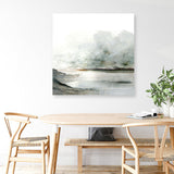 Shop Ebb (Square) Canvas Print a painted abstract themed framed canvas wall art print from The Print Emporium artwork collection - Buy Australian made fine art painting style stretched canvas prints for the home and your interior decor space, TPE-DH-156-CA-40X40-NF