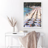Shop Elba Beach I Photo Art Print a coastal themed photography wall art print from The Print Emporium wall artwork collection - Buy Australian made fine art poster and framed prints for the home and your interior decor, TPE-1276-AP