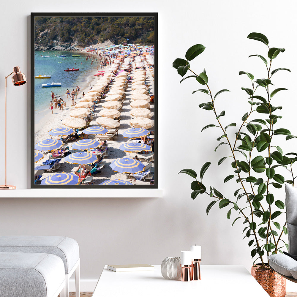 Shop Elba Beach I Photo Art Print a coastal themed photography wall art print from The Print Emporium wall artwork collection - Buy Australian made fine art poster and framed prints for the home and your interior decor, TPE-1276-AP