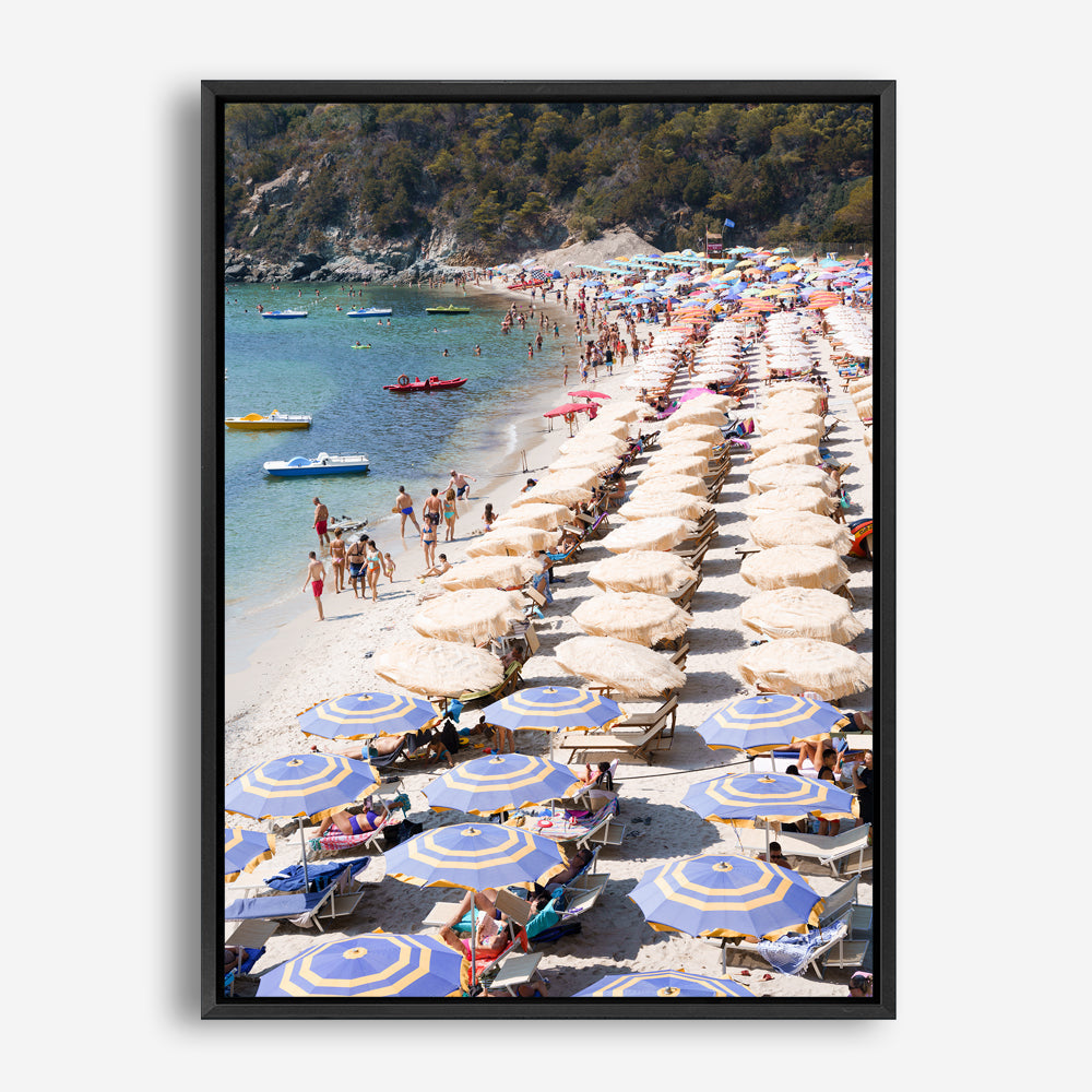 Shop Elba Beach I Photo Canvas Print a coastal themed photography framed stretched canvas print from The Print Emporium wall artwork collection - Buy Australian made prints for the home and your interior decor space, TPE-1276-CA-35X46-NF