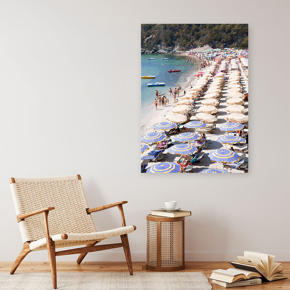 Shop Elba Beach I Photo Canvas Print a coastal themed photography framed stretched canvas print from The Print Emporium wall artwork collection - Buy Australian made prints for the home and your interior decor space, TPE-1276-CA-35X46-NF
